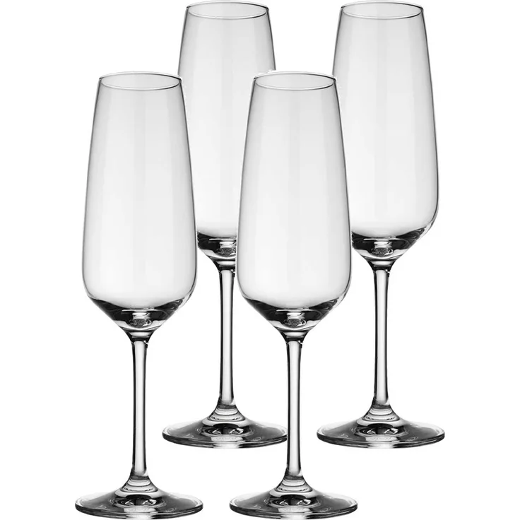Villeroy & Boch Voice Basic Glas Sektglas 4er Set