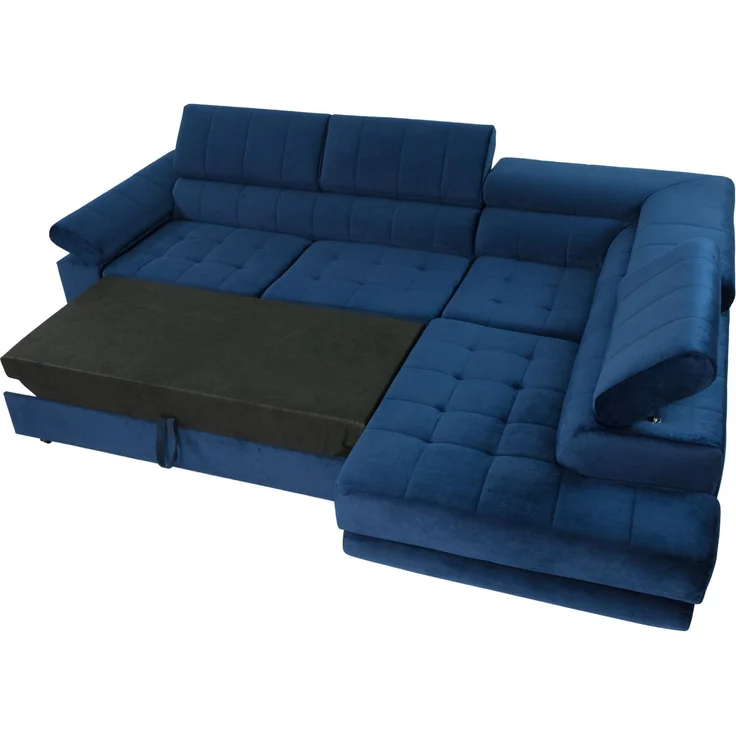 Mirjan24 Ecksofa Nord (Farbe: Spirit Black, Seite: Links), 91 x 203 x 264 cm – Bild 3