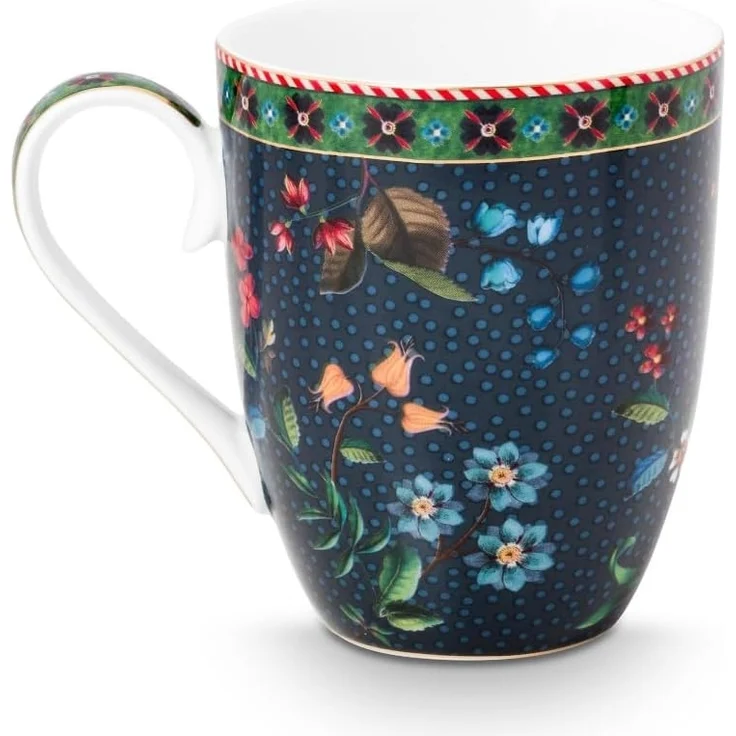 PiP Studio Tasse Henkelbecher Berry Blues Flower Blue (Groß) – Bild 2
