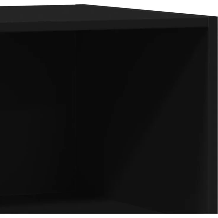 vidaXL Kleiderschrank Schwarz 48x41x102 cm Holzwerkstoff 840829 – Bild 5