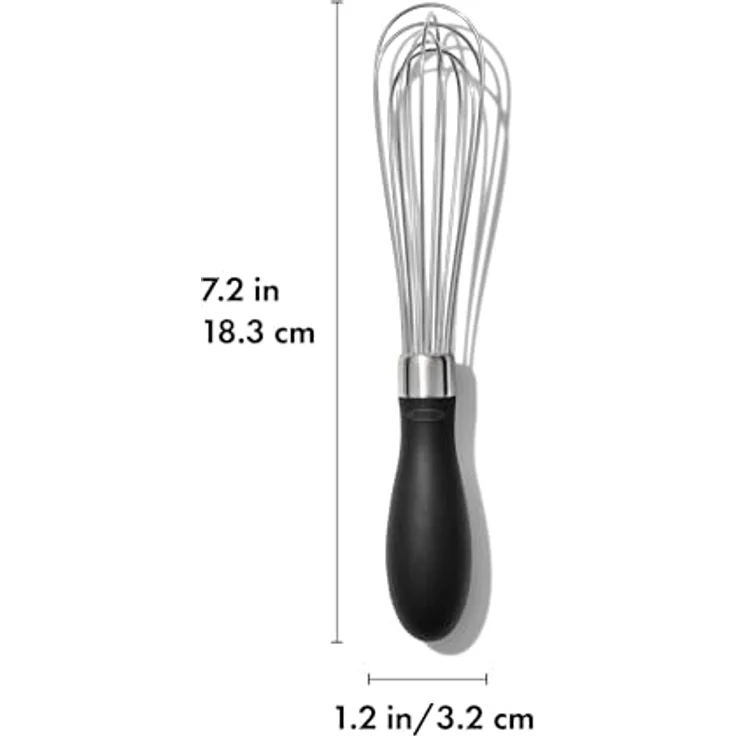OXO Good Grips Schneebesen, kompakte Größe von 18,5 cm – Bild 7