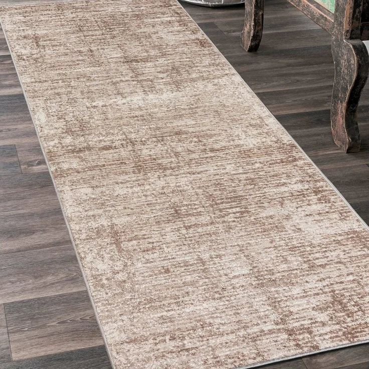 Mazovia Läufer Läufer FlurLäufer Modern für Vorzimmer Schlafzimmer - Abstrakt Muster, 60 x 100 cm, Kurzflor, Meterware – Bild 1