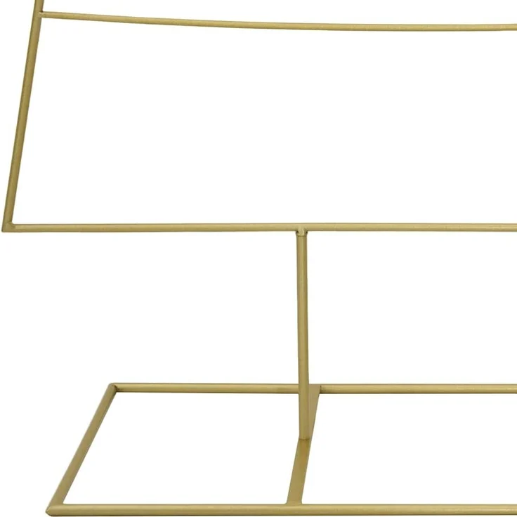 vidaXL Metall Weihnachtsbaum Gold 181 cm Pulverbeschichteter Stahl 42019167 – Bild 7