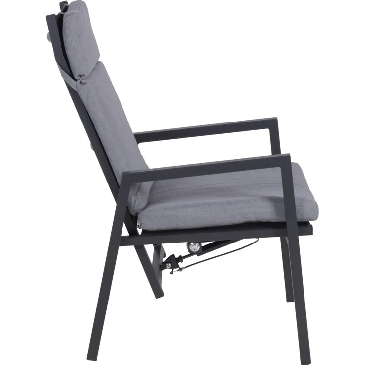 Garden Pleasure Stuhl SINTRA, verstellbar Schwarz Stuhl Stühle Gartenstühle – Bild 5