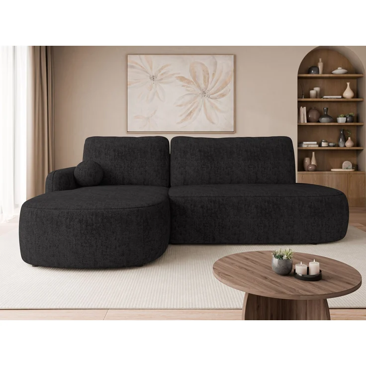 Mirjan24 Ecksofa Loridu O (Farbe: Miu 2056, Seite: Links), 90 x 174 x 274 cm – Bild 2