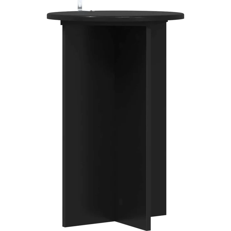 vidaXL Pflanzenständer 2 stk. Schwarz Ø40 x 60 cm Holzwerkstoff 899709 – Bild 5