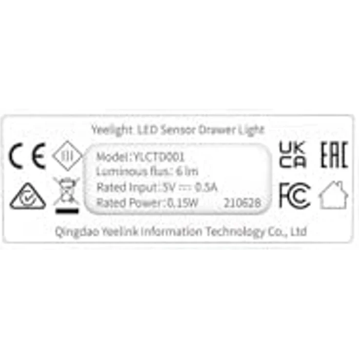 Yeelight YLCTD001 Weiß Universal Passiver Infrarot-Sensor (PIR) LED 0 15 W 15 lm – Bild 3