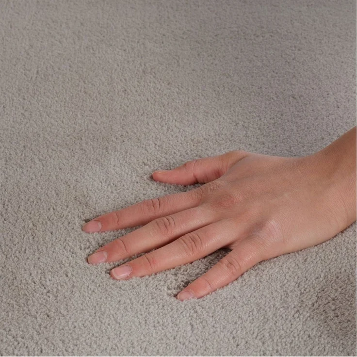 Jimri Teppich Fluffy flauschiger Teppich Läufer Hochwertige Kurzflor Teppich, Rund – Bild 4