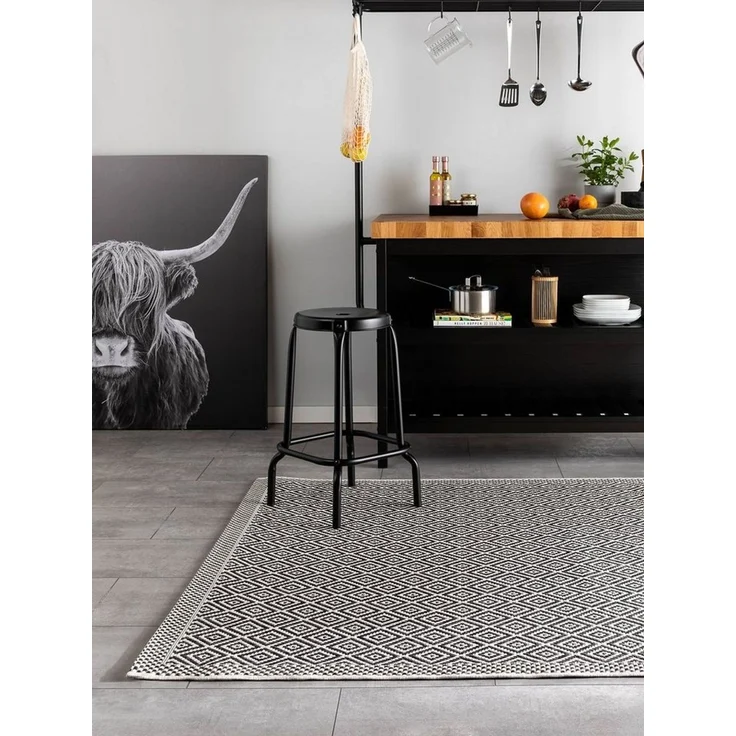 benuta Outdoorteppich Cleo, rechteckig, Höhe: 5 mm, Kunstfaser, Berber, Ethno-Style, Wohnzimmer – Bild 3