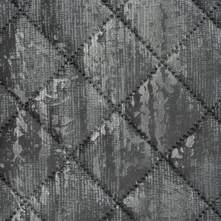 Elegante Tagesdecke Decke BLINK 3 dunkelgrau 220x240 cm stahl silber – Bild 5