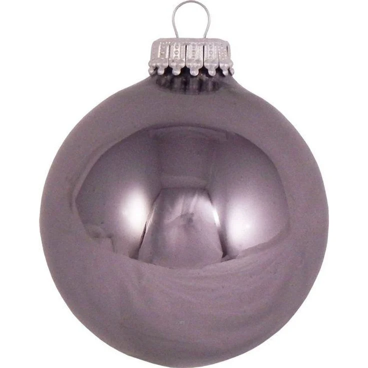 Krebs Glas Lauscha Weihnachtsbaumkugel CBK60005, Weihnachtsdeko, Christbaumschmuck, Christbaumkugeln Glas (8 St) – Bild 3