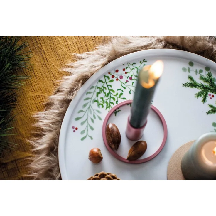 KAHLA Tortenplatte Hello Winter 31 cm, Porzellan, Made in Germany