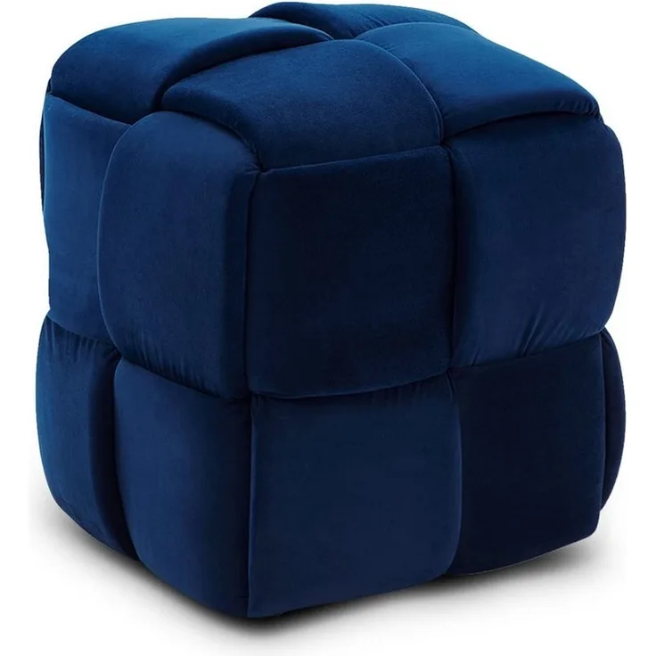 Vesgantti Sitzhocker Fußhoker aus Samt Moderne Sitztruhe für Wohnzimmer, Schlafzimmer