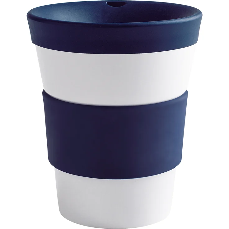 KAHLA cupit To Go Becher 0,35 l Banderole royal blue – Bild 1