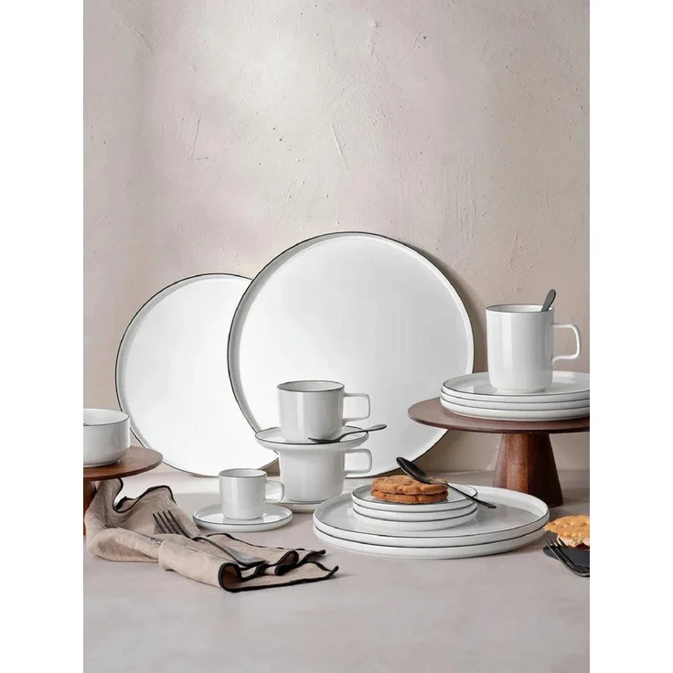 ASA SELECTION Becher ASA Selection oco ligne noire Henkelbecher, oco ligne noire 0,35l, Fine Bone China – Bild 3