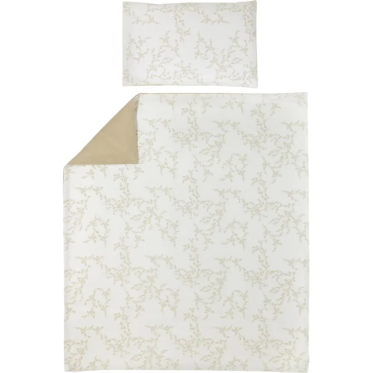 Meyco Branches Bettbezug 120x150 cm Sand Braun sand
