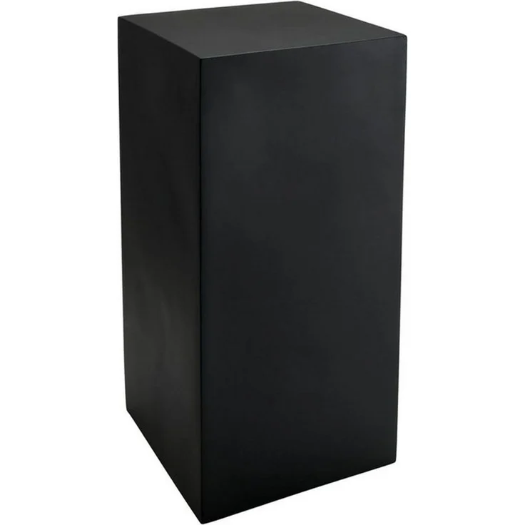 VIVANNO Blumenständer Fiberglas PODEST Säule - Anthrazit Matt (1 St), 40 x 40 x 100 cm – Bild 1