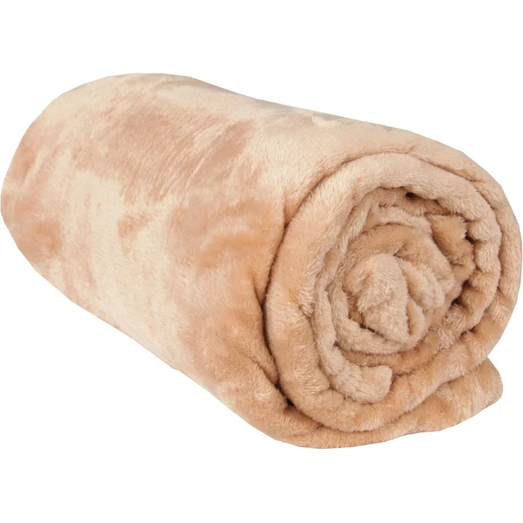 Kuscheldecke "Celina" Nougat 70x100 cm – Bild 6