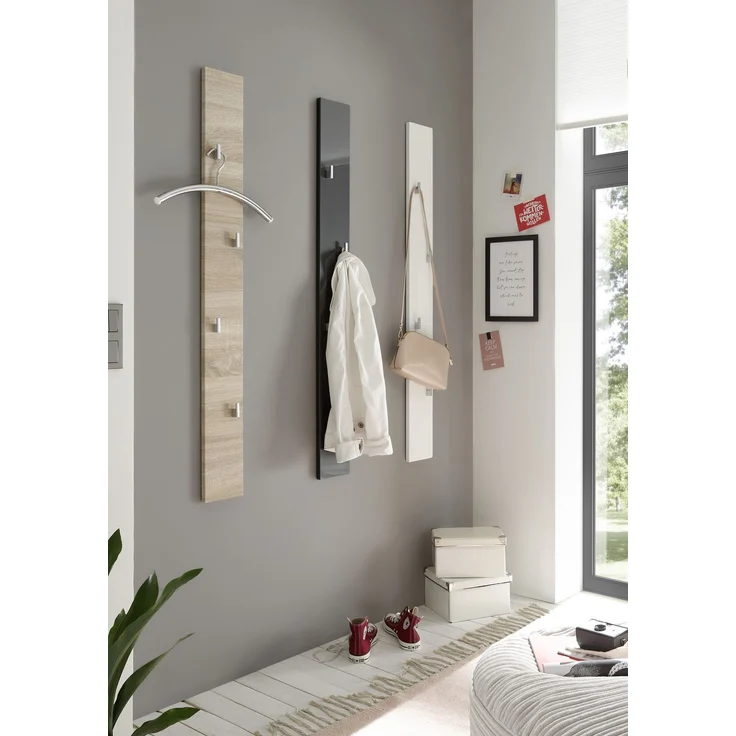 Garderobenleiste >Colan New< in Grau Chrome - 14x115x2cm (BxHxT) – Bild 2