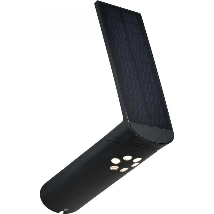 Paulmann No. 94260 Outdoor Solar Wandleuchte Ilias mit Bewegungsmelder Anthrazit