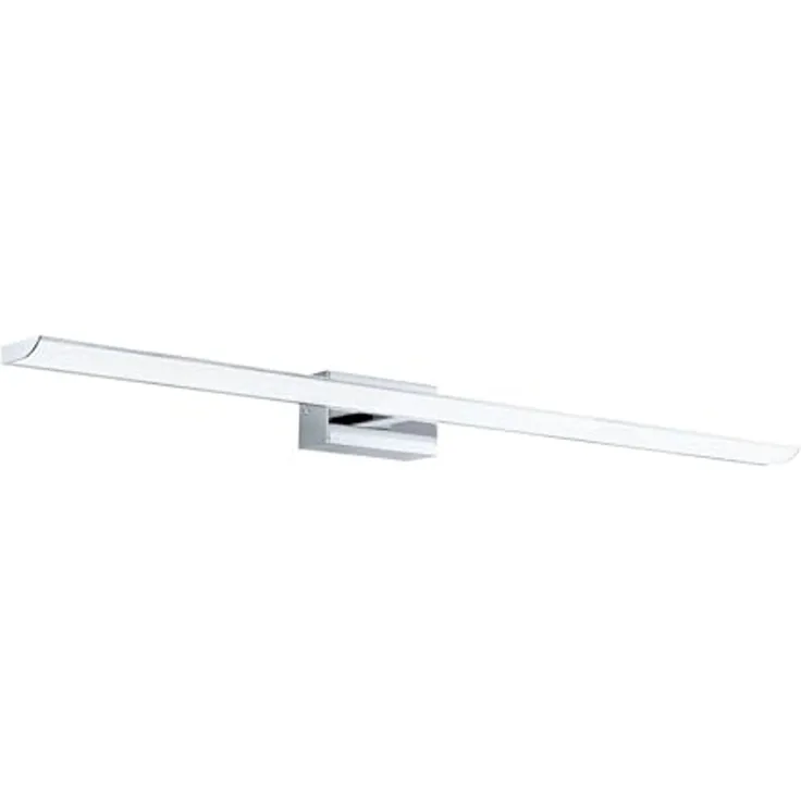Eglo 900021 LED Spiegelleuchte Badezimmer TABIANO-Z weiss chrom L:90. 5cm B:13. 5cm H:7cm dimmbar IP44 2700-6500K mit Connect-Z Funktion