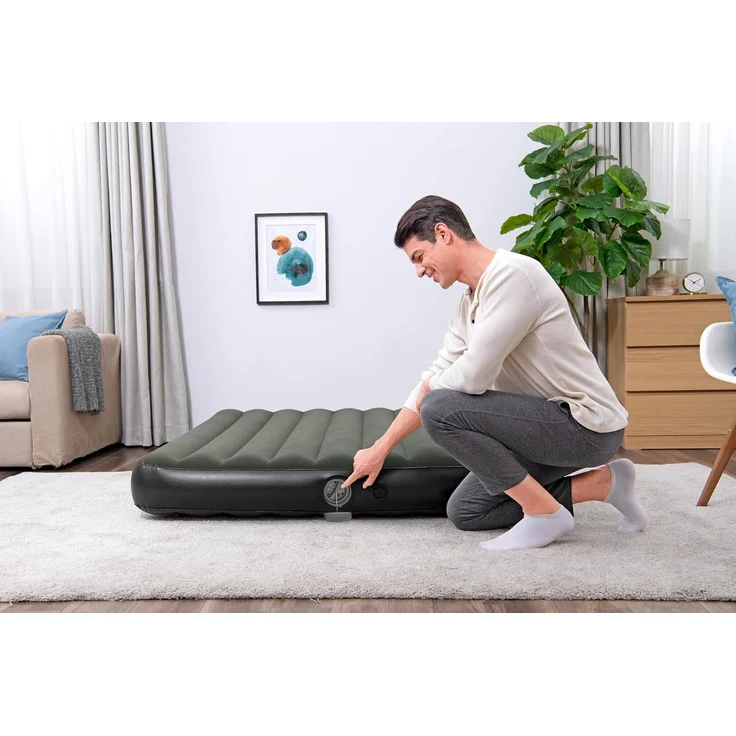 TriTech® Doppelluftbett mit mobiler, akkubetriebener Elektropumpe 203 x 152 x 25 cm – Bild 11
