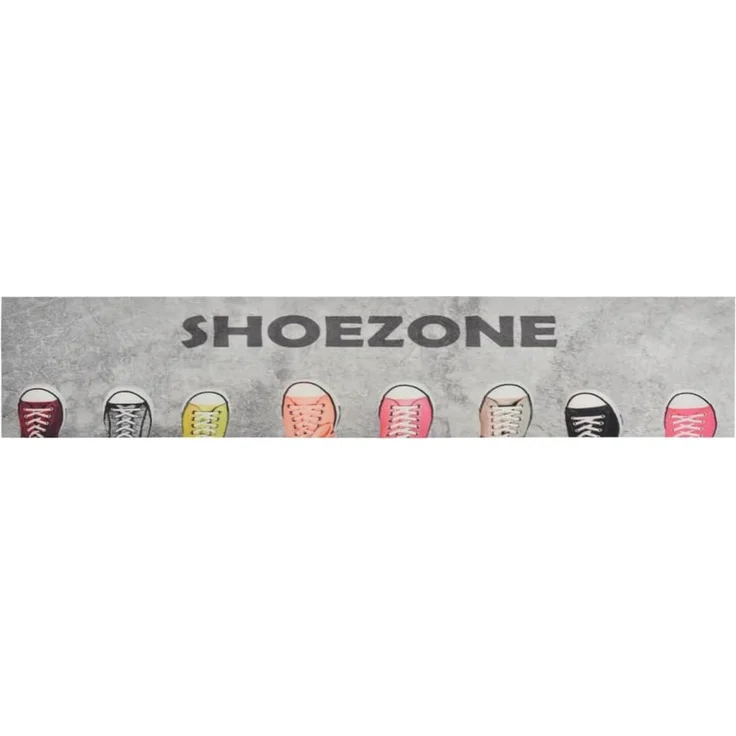 vidaXL Küchenteppich Waschbar Shoezone 60x300 cm Samt 136563 – Bild 1