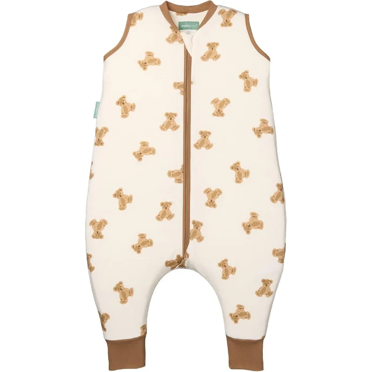 molis&co - Baby Schlafsack mit Füßen und Socke - Ideal für den Winter - Babyschlafsack mit Beinen 2,5 tog - 100% Baumwolle (Oeko-TEX 100), Premium Qualität - Carrots (80 cm)