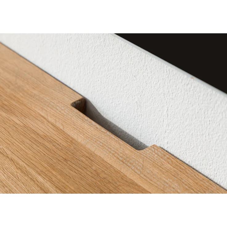 Lowboard Wildeiche 180x43x17 natur geölt WIEN #217 – Bild 4