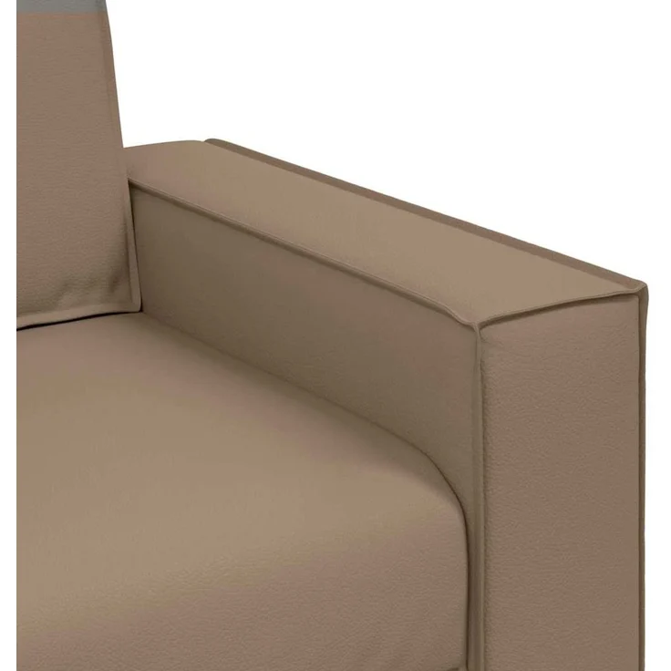 vidaXL Zweisitzer-Sofa Cappuccino 160 cm Kunstleder 4105049 – Bild 7