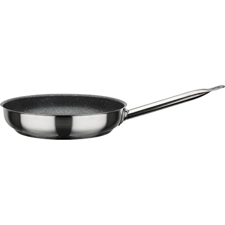 GSW Bratpfanne Gastro Le Chef PROFILE, Edelstahl 18/8 (1-tlg), langlebige Teflon PROFILE Antihaft-Versiegelung, Induktion