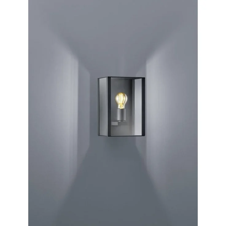 helestra SKIP Wandleuchte IP44 graphit #A18805.93 – Bild 1