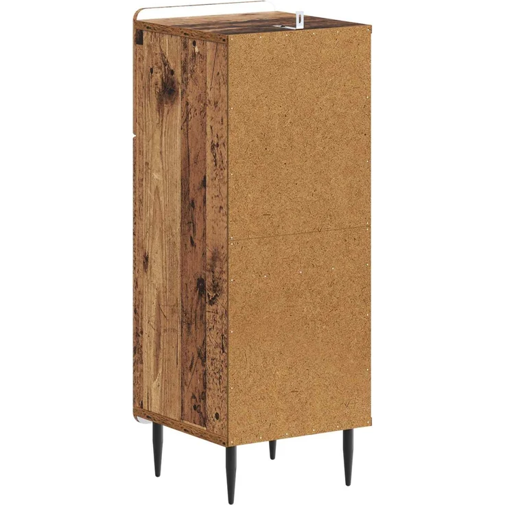 vidaXL Badezimmer Aufbewahrungsschrank HAARLEM Altholz 30 x 31 x 80 cm 896833 – Bild 5