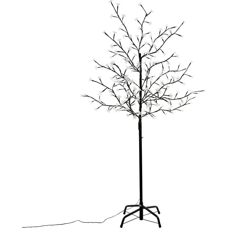 Nipach LED-Lichterkette BA11638 LED Lichterbaum 200 Blüten 150cm – Bild 1