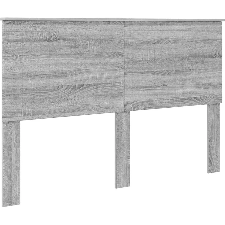 vidaXL Aufbewahrungsbett Graues Sonoma 150 x 200 cm Holzwerkstoff 3411199 – Bild 6