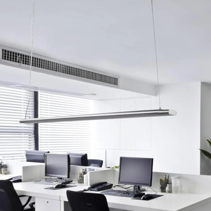 Arcchio LED Vinca, 1-flammige Arbeitszimmerleuchte aus Aluminium, moderne Deckenstrahler mit eingebautem Leuchtmittel – Bild 3