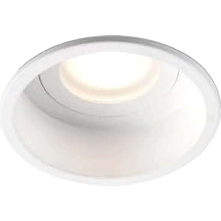 Faro Barcelona 40114 HYDE R Einbaulicht rund, LED, fest GU10, weiß, 8,9 x 8,9 x 5,5 cm
