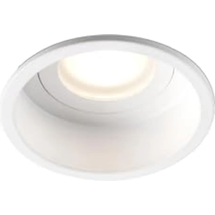 Faro Barcelona 40114 HYDE R Einbaulicht rund, LED, fest GU10, weiß, 8,9 x 8,9 x 5,5 cm – Bild 1