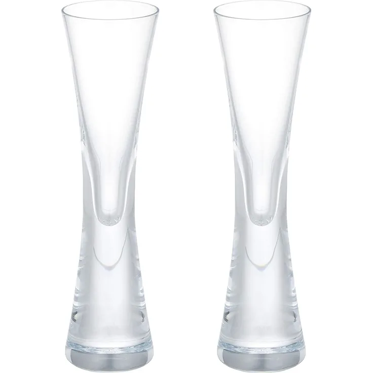 LSA Moya Likör-Glas-Schnapsglas-Vodka-Glas-Sambuca-Glas, 50 ml, handgefertigt, 2 Stück