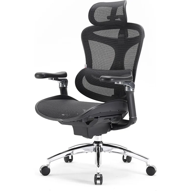 Sihoo 'Doro C300 Pro' ergonomischer Schreibtischstuhl, 130 x 75,5 cm, in Schwarz – Bild 14