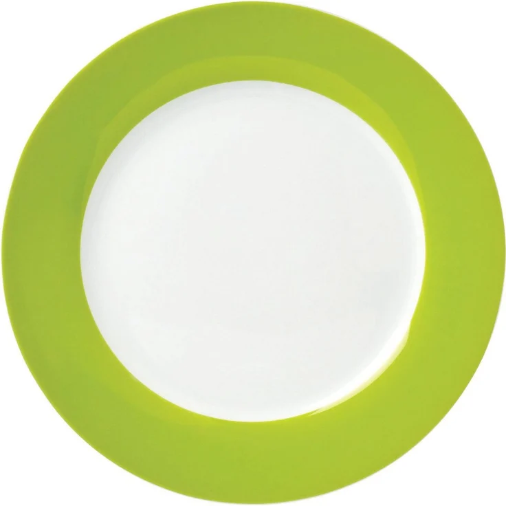 van Well Dessertteller Vario, (6 St), Porzellan, spülmaschinen- und mikrowellengeeignet, Ø 20 cm – Bild 1