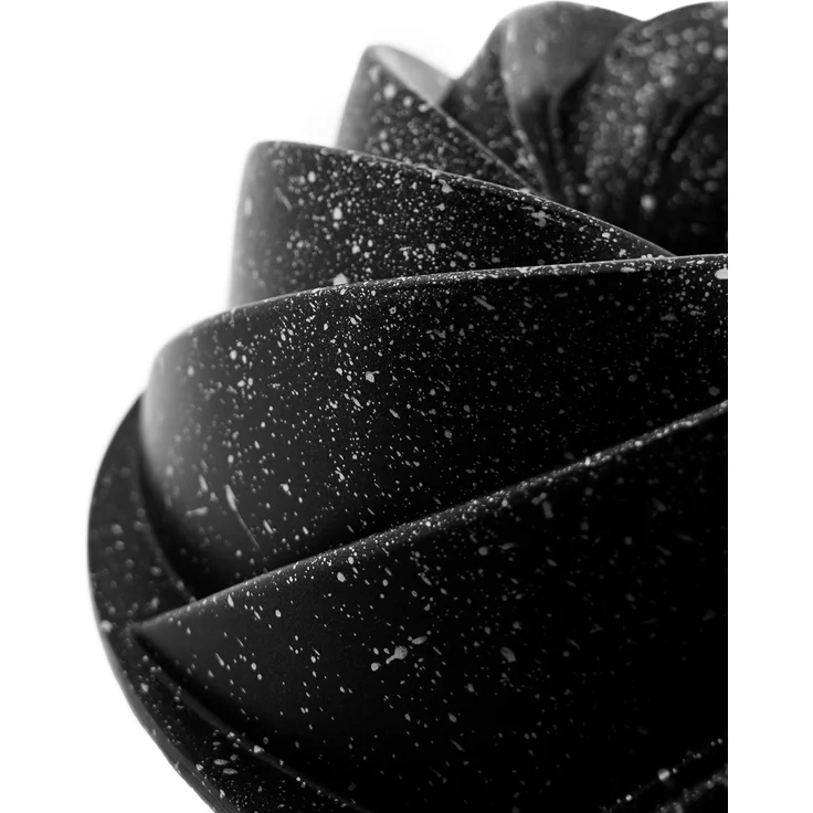 Guss-Backform mit Rosenwirbel-Design Ø 25,5 cm – Elegante Kuchenform aus Guss – Bild 4