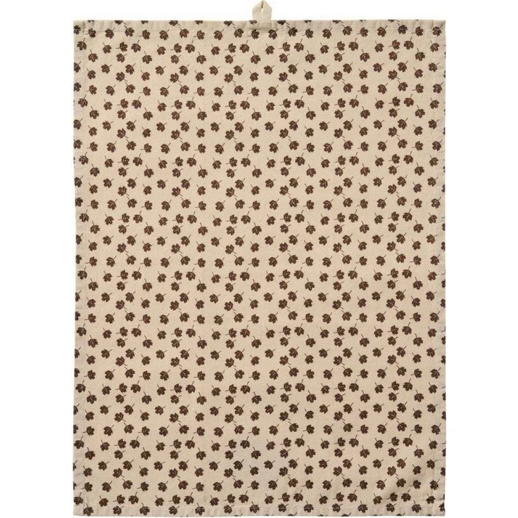 Ib Laursen Geschirrtuch Ib Laursen Geschirrtuch Birk Blätter Natur Braun (50x70 cm) – Bild 5