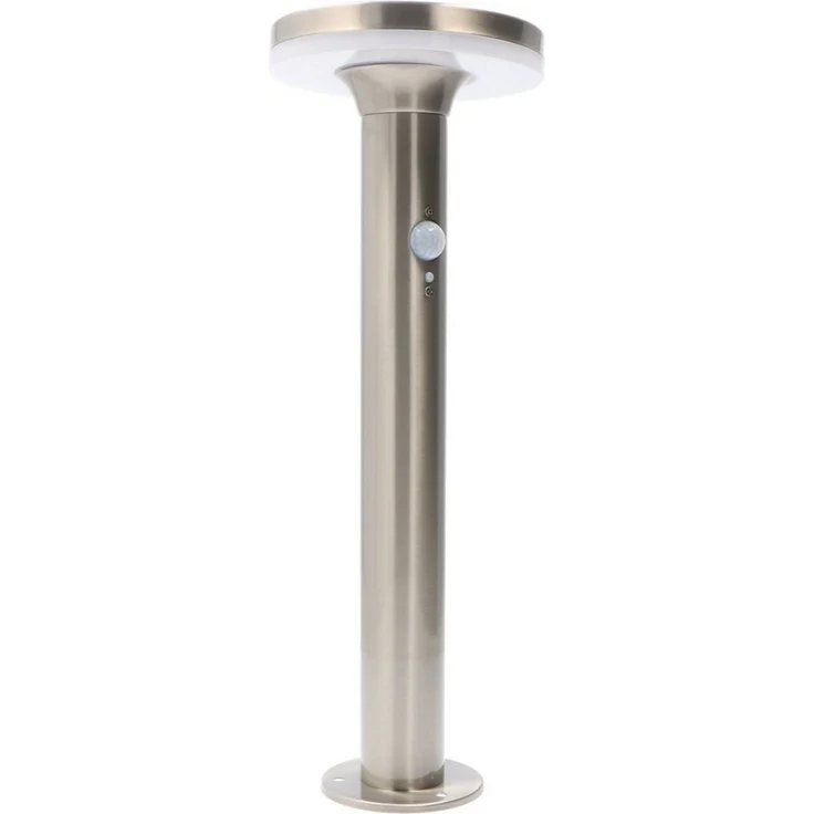 LED's light LED Pollerleuchte 1000563_01 Solar LED-Wandleuchte, LED, Edelstahl mit Bewegungsmelder 6W warmweiß – Bild 1