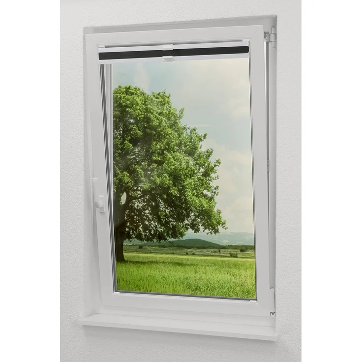 Lysel - Qualitätsplissee Crush Tageslicht graphitschwarz - Plissee in der Größe (Bx H) 50cm * 130cm – Bild 6