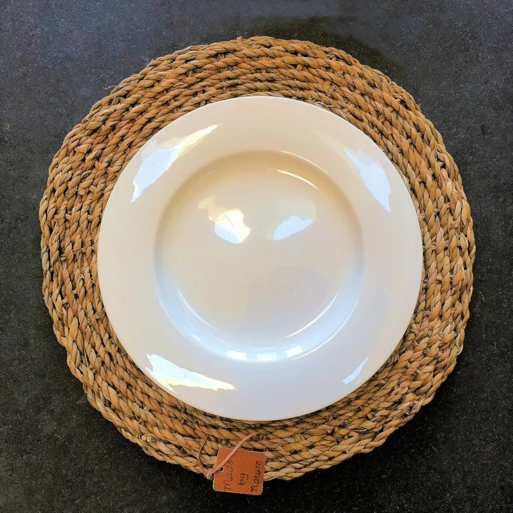 BOLTZE Platzset Sophy, aus Seegras Tischset im Boho-Stil Skandinavisches Design – Bild 5