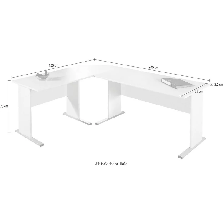 Schildmeyer Eckschreibtisch Serie 200 – Bild 2