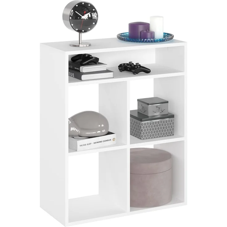 KOMTO Bücherregal RIM4 Regal Standregal Würfelregal Büroregal Bücherschrank, Wohnzimmer für Kinderzimmer 65,8 х 30,7 х 80,4 cm – Bild 1