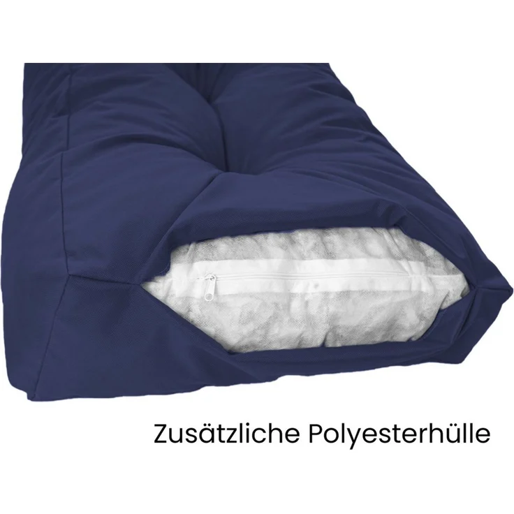 TexDeko Bankauflage TexDeko Garden - Gartenbank-Auflage, wasserabweisend, gesteppt, (1 St), UV-Beständig, Breite: 40 & 50cm – Bild 4