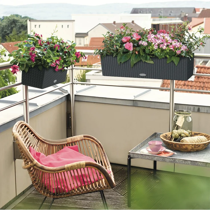 Lechuza Balkonkasten BALCONERA Cottage 80 cm, granit – Bild 14